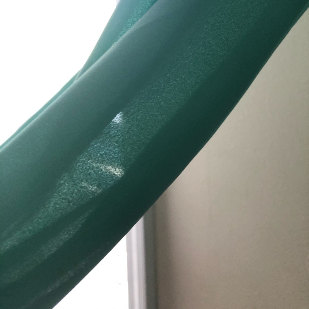 Green sheer maxi dress